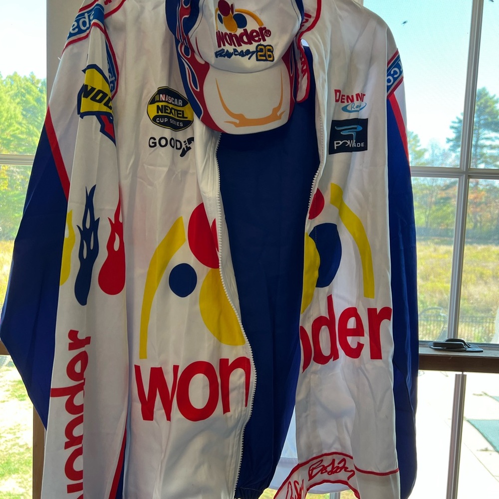 Racing Jacket and Cap Set - Multicolor